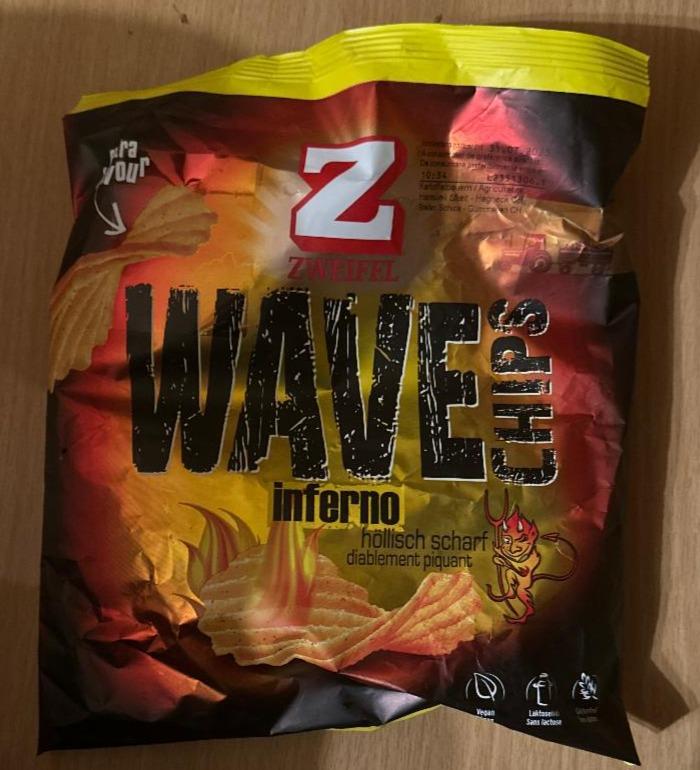 Fotografie - Wawe Chips inferno Zweifel