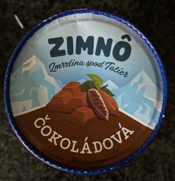 Fotografie - Čokoládová zmrzlina spod Tatier ZIMNO