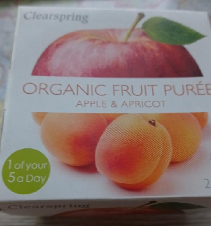 Fotografie - Organic fruit puree Apple & Apricot