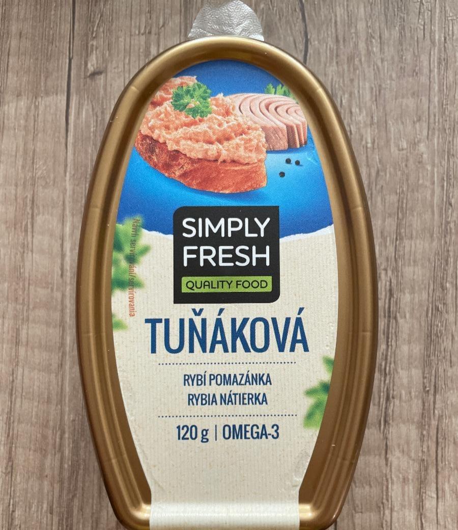 Fotografie - Tuňáková Rybí pomazánka Simply Fresh