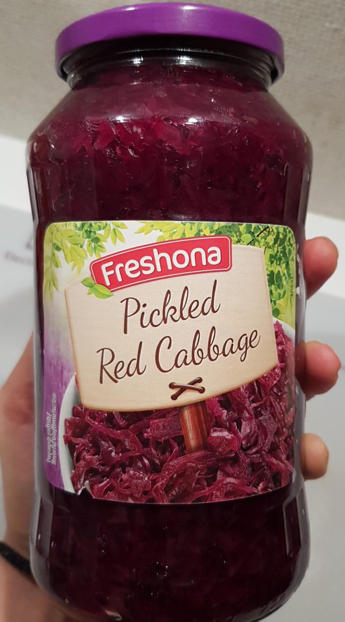 Fotografie - Pickled Red Cabbage Freshona Červená kapusta v sladkokyslom náleve