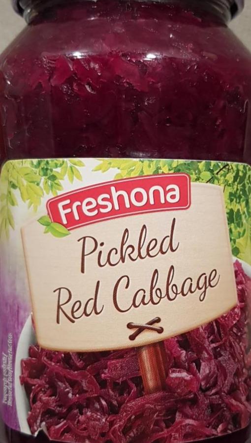 Fotografie - Pickled Red Cabbage Freshona Červená kapusta v sladkokyslom náleve