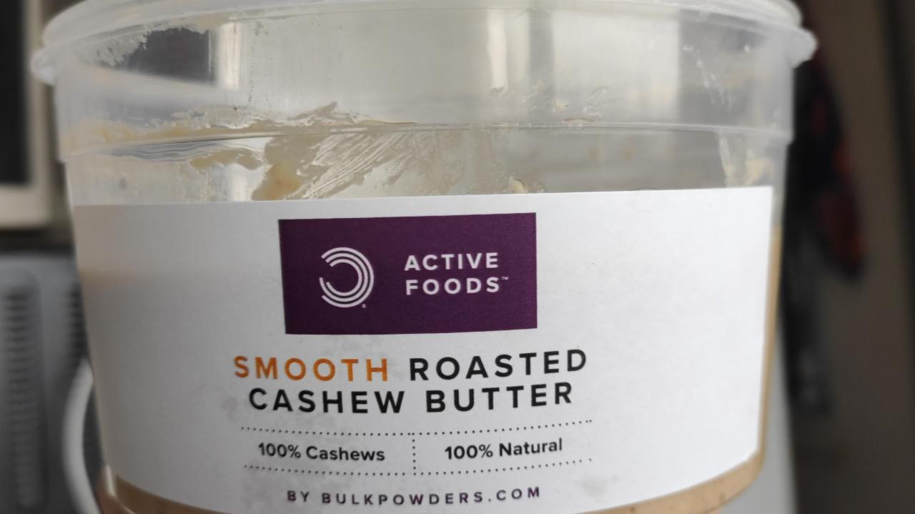 Fotografie - Smooth Roasted Cashew Butter Active Foods