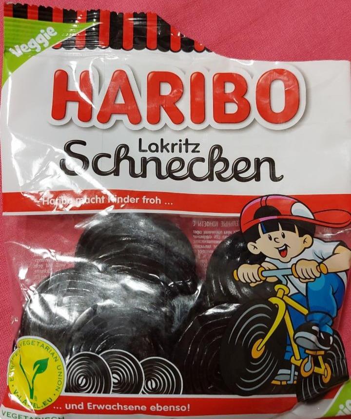 Fotografie - Haribo Lakritz Schnecken