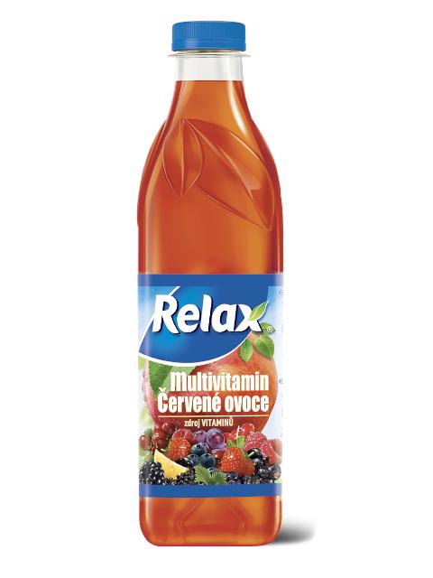 Fotografie - džús multivitamín červené ovocie Relax