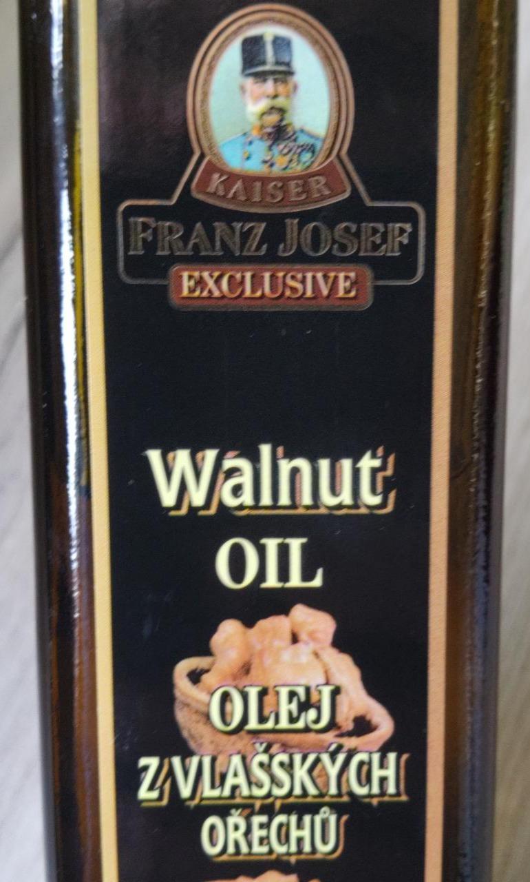 Fotografie - Walnut oil olej z vlašských ořechů Kaiser Franz Josef