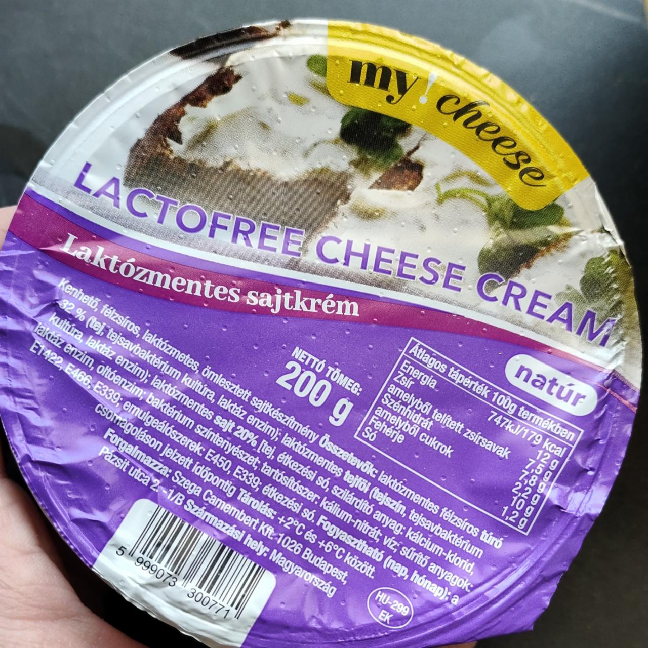 Fotografie - Lactofree Cheese Cream natúr My cheese