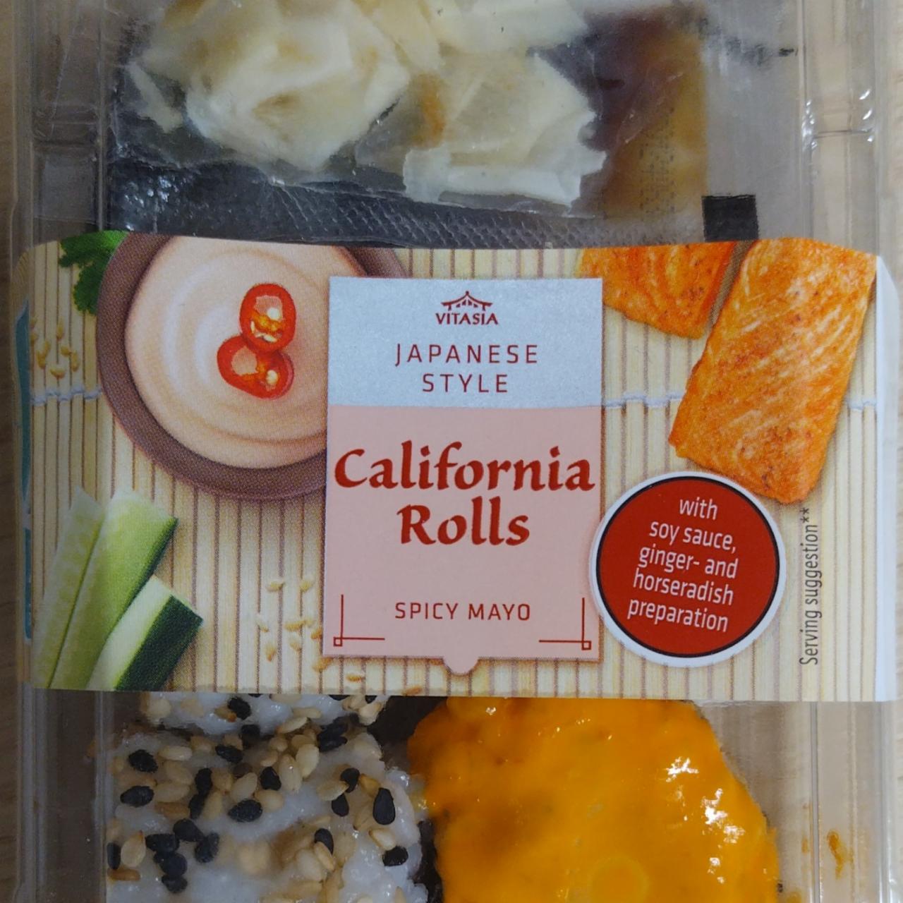 Fotografie - California Rolls Japanese Style Vitasia