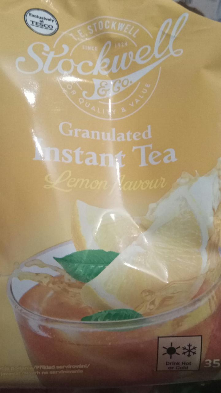 Fotografie - Granulated Instant Tea Lemon flavour