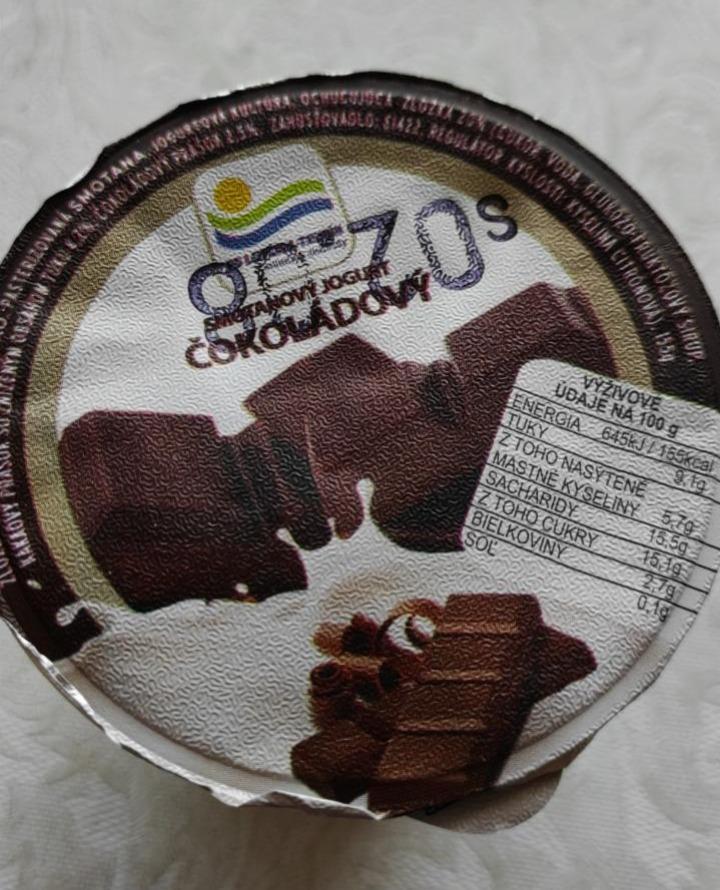 Fotografie - Smotanovy jogurt čokoládový PD Lovčica -Trubín