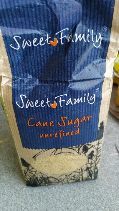 Fotografie - sweet family cane sugar unrefined