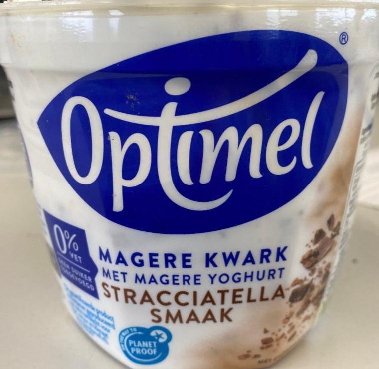 Fotografie - Magere kwark Stracciatella Smaak Optimel