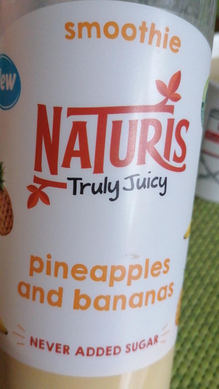 Fotografie - Smoothie Naturis Truly Juicy pineapple and bananas
