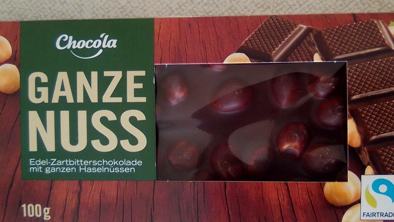 Fotografie - ganze nuss chocola