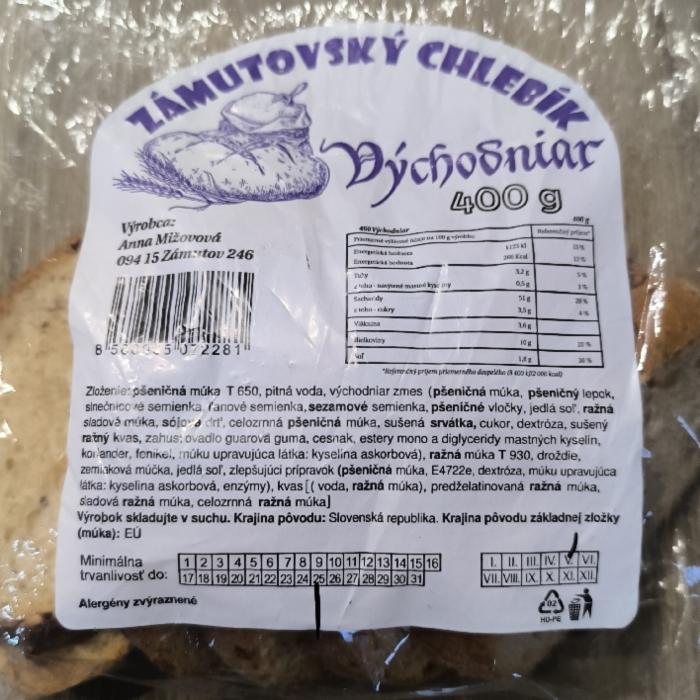 Fotografie - Zámutovsky chlebík Východniar Anna Mižovová