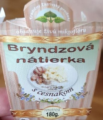 Fotografie - Bryndzova natierka s cesnakom Syrex