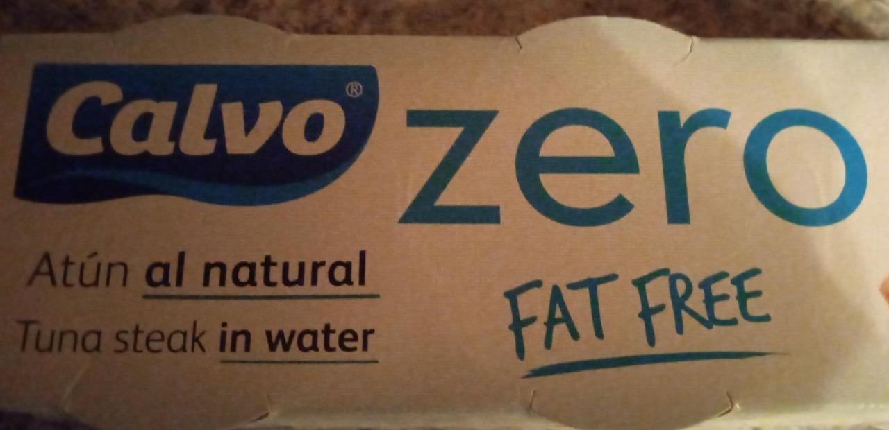 Fotografie - Atún al natural Zero fat free Calvo