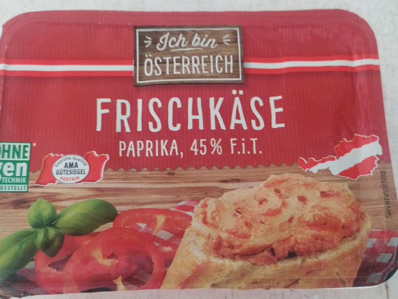 Fotografie - frischkäse paprika