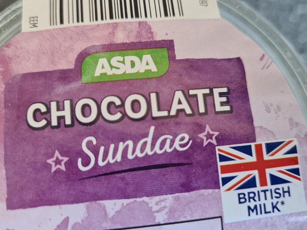 Fotografie - chocolate sundae ASDA