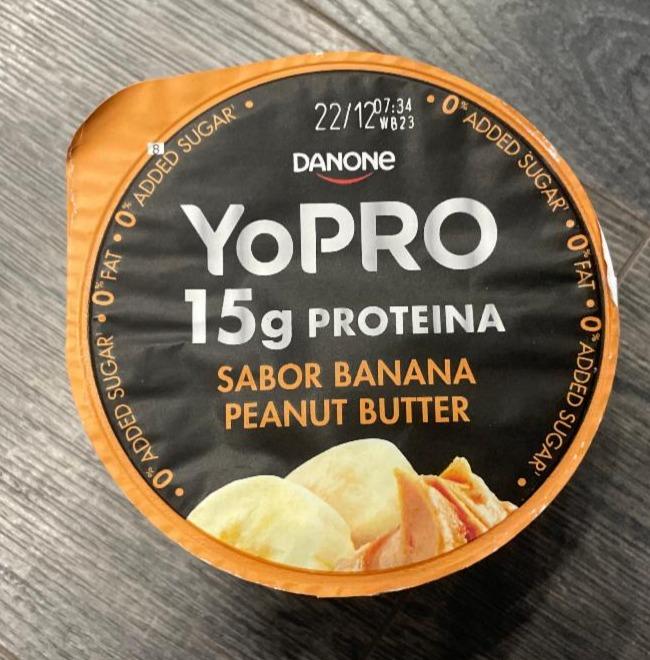 Fotografie - YoPRO Sabor Banana Peanut Butter