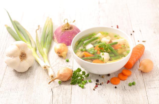 Fotografie - zeleninová polievka nezahustená