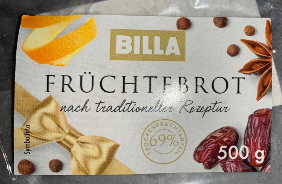 Fotografie - Früchtebrot BILLA