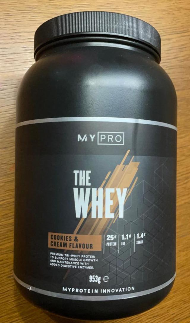 Fotografie - The Whey Cookies & Cream MyPro