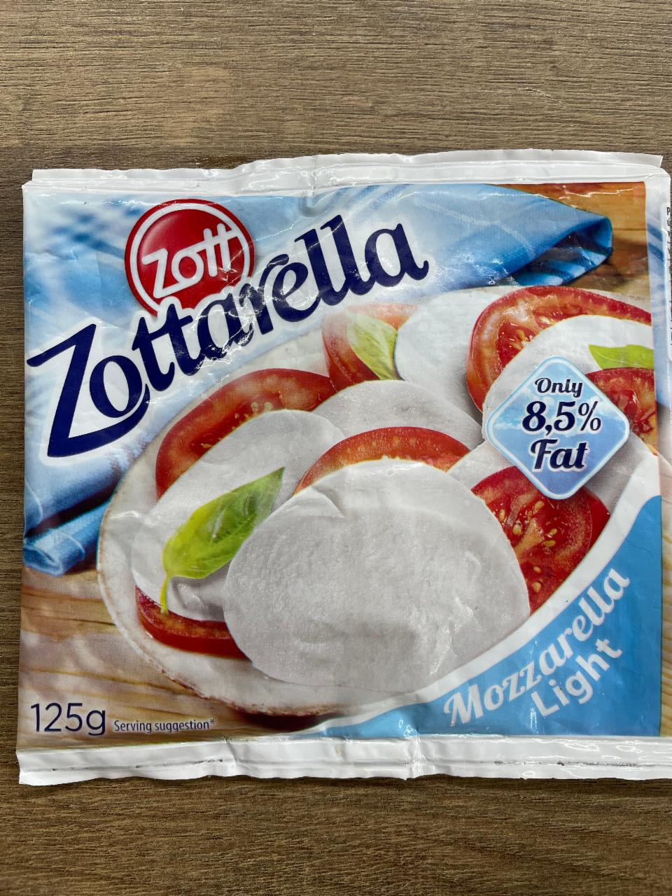 Fotografie - Zottarella Mozzarella light Zott