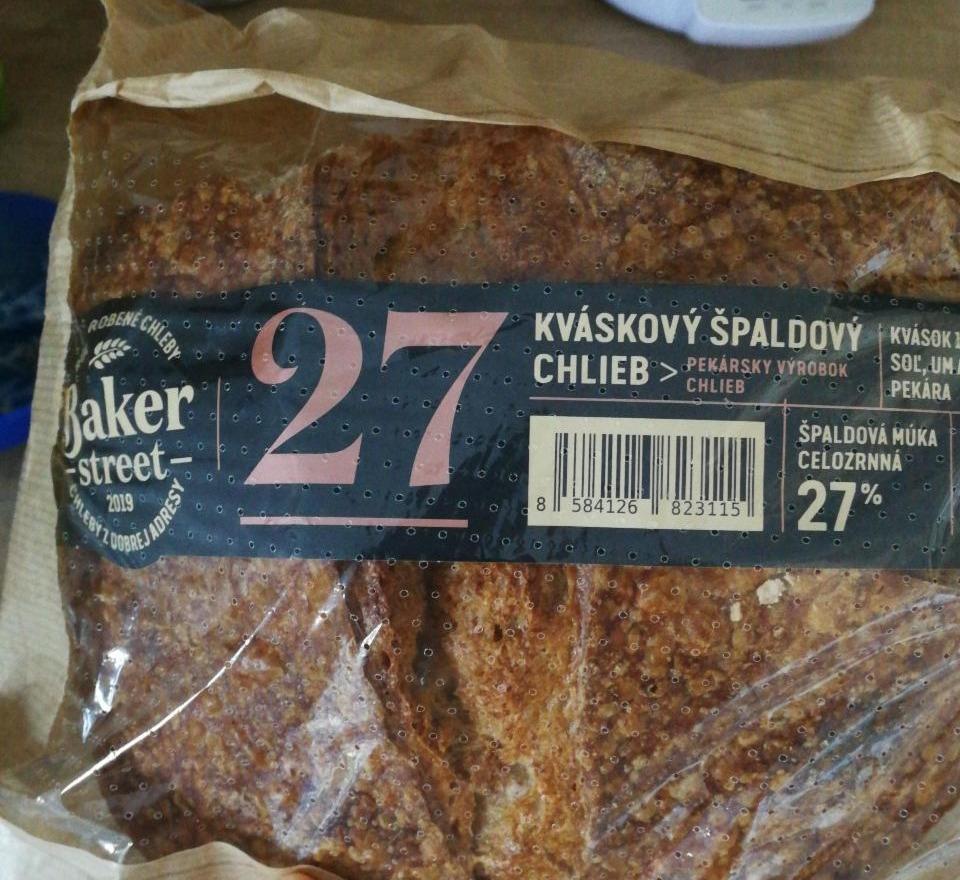 Fotografie - Penam Baker Street 27 kváskový špaldový chlieb