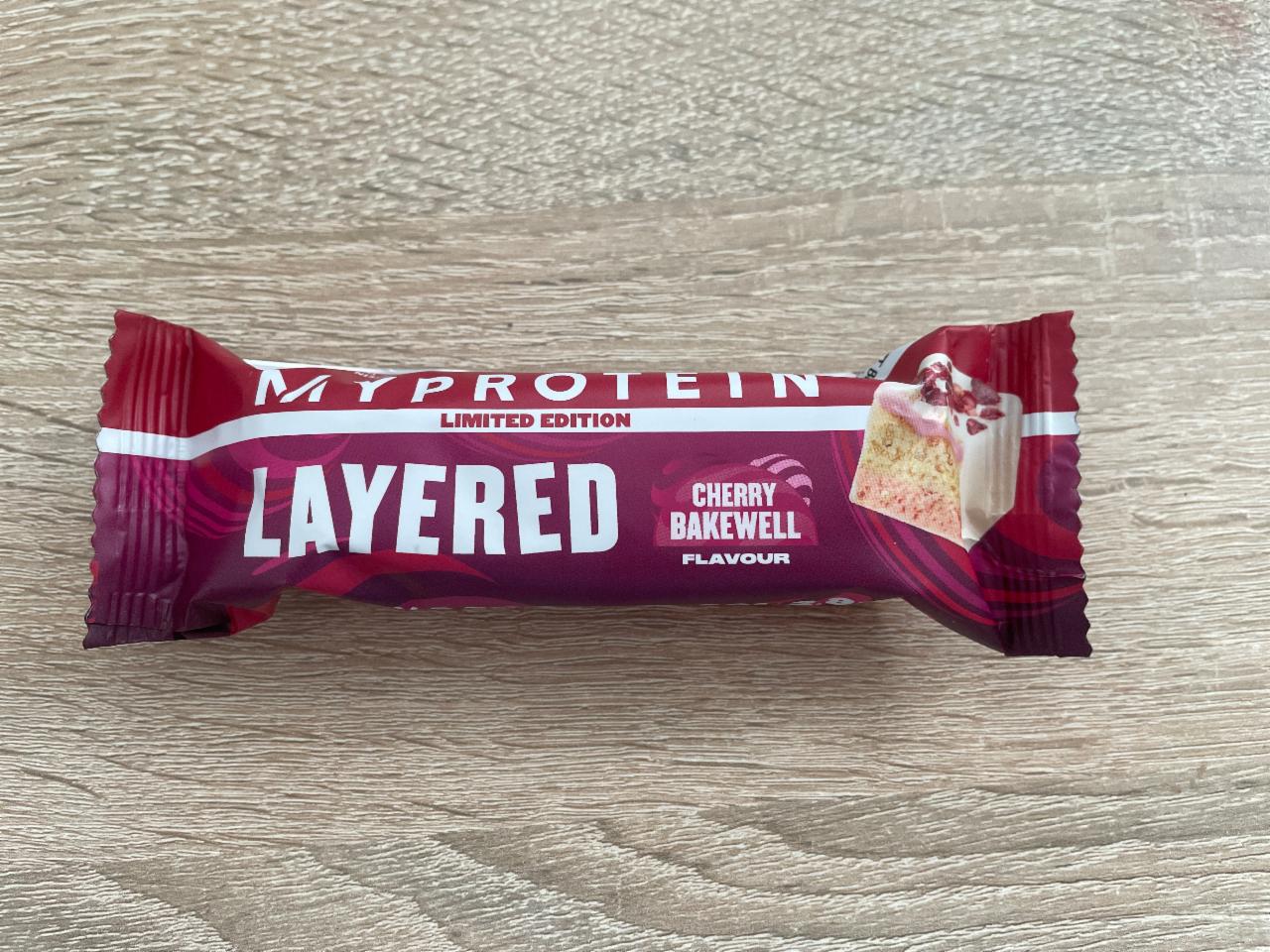 Fotografie - Layered Cherry Bakewell flavour MyProtein