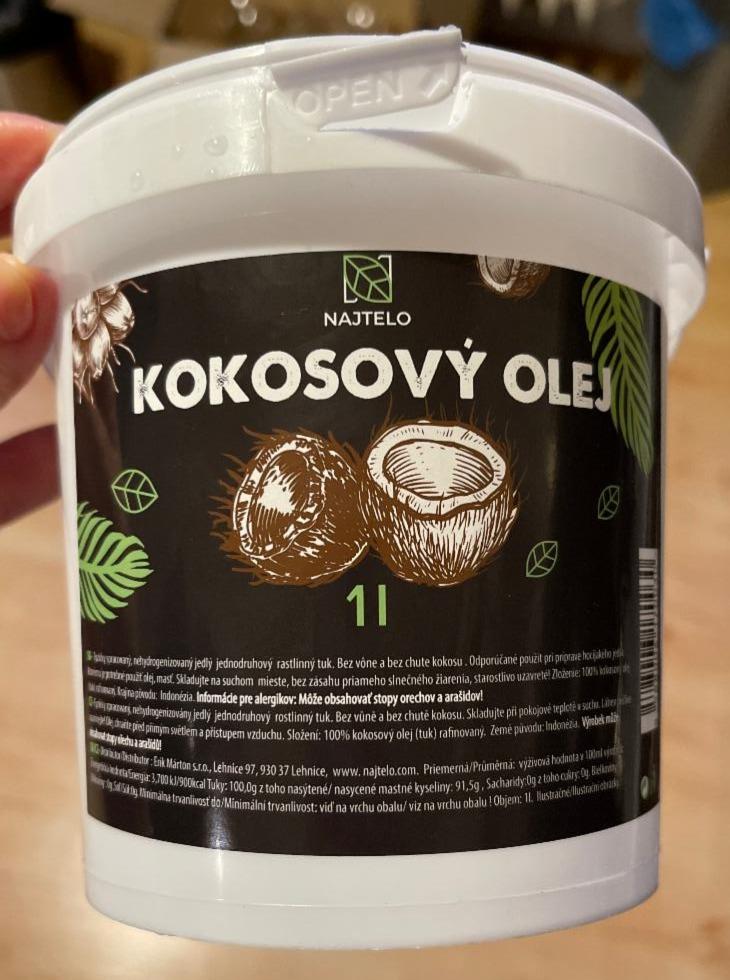 Fotografie - Kokosový olej Najtelo