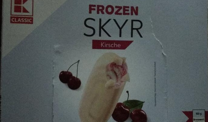 Fotografie - Frozen Skyr Kirsche K-Classic