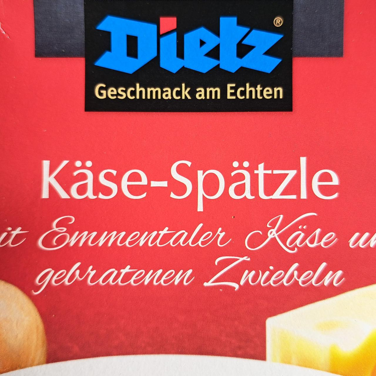 Fotografie - Käse-Spätzle Dietz