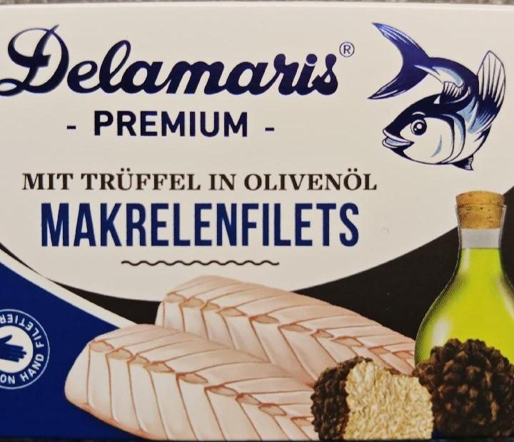 Fotografie - Makrelenfilets mit trüffel in olivenöl Delamaris Premium