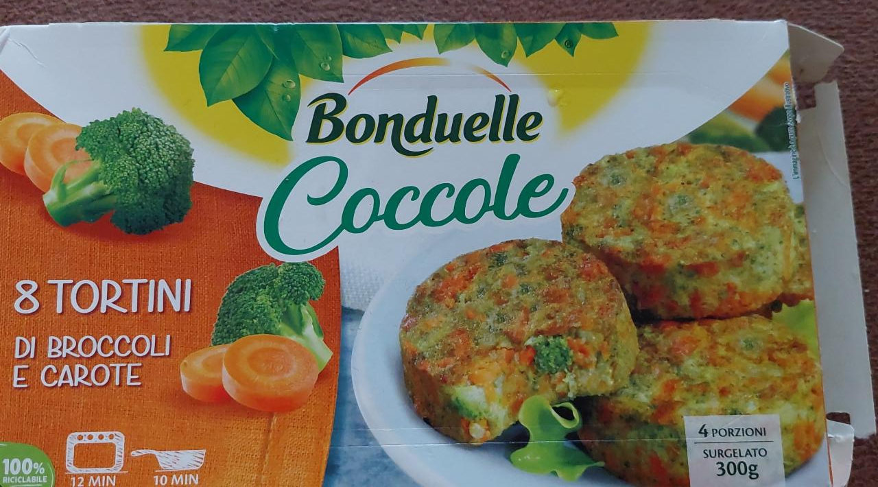Fotografie - Coccole o trtini di broccoli e carote Bonduelle
