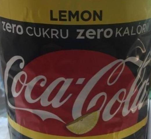 Fotografie - Coca Cola Zero Lemon