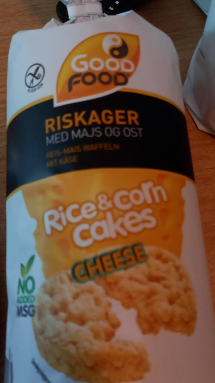 Fotografie - Rice & corn cakes Cheese Good Food