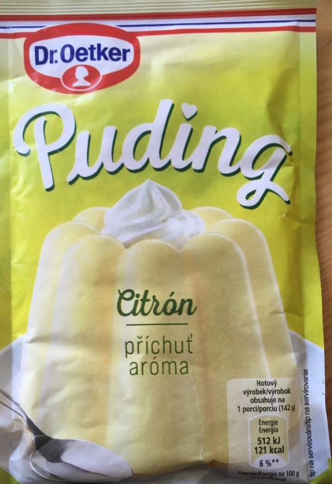 Fotografie - Puding Citrón Dr.Oetker