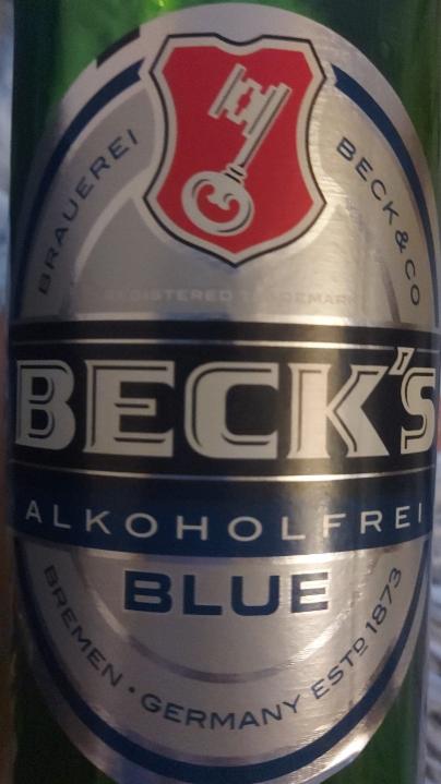 Fotografie - Beck's Blue alkoholfrei nealkoholicke pivo
