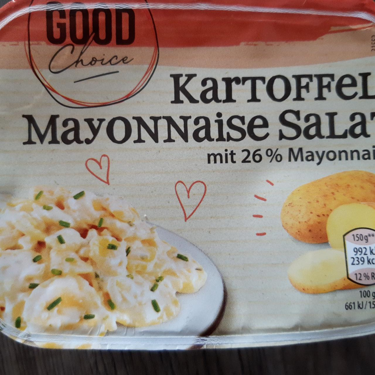 Fotografie - Kartoffel-mayonnaise Salat