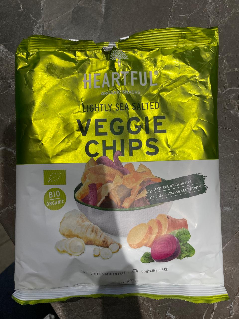 Fotografie - Veggie Chips Heartful