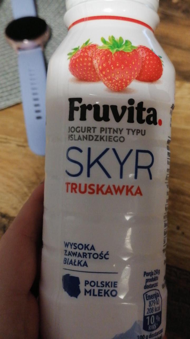 Fotografie - Skyr fruvita jahodovy