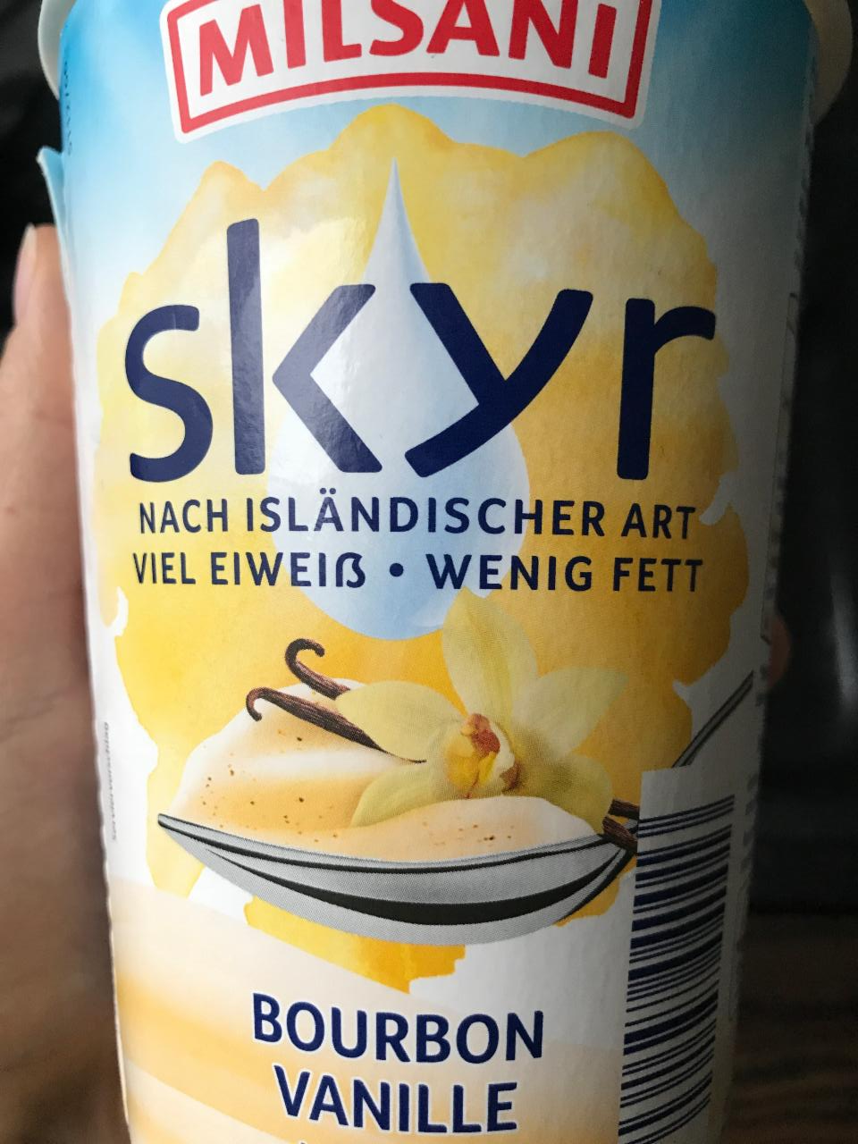 Fotografie - Skyr Bourbon Vanille Milsani