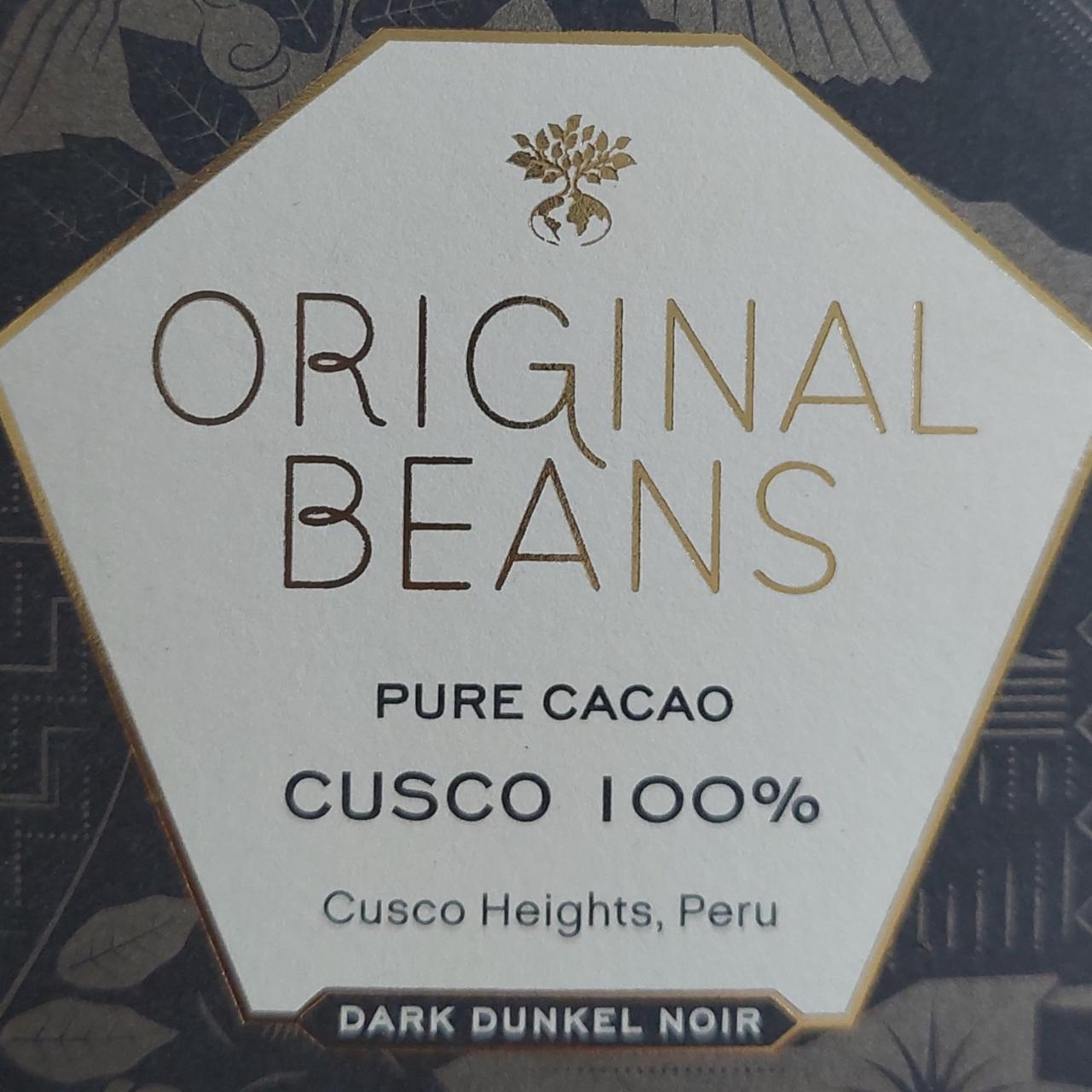 Fotografie - Pure cacao Cusco 100% Dark Original Beans