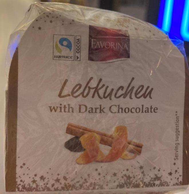 Fotografie - Lebkuchen perníky v hořké čokoládě Favorina