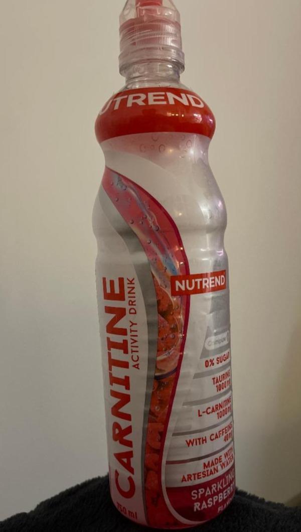 Fotografie - Carnitine Activity Drink Sparkling Raspberry Nutrend