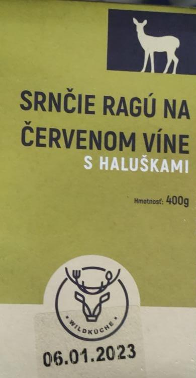 Fotografie - Srnčie ragú na červenom víne s haluškami Wildküche