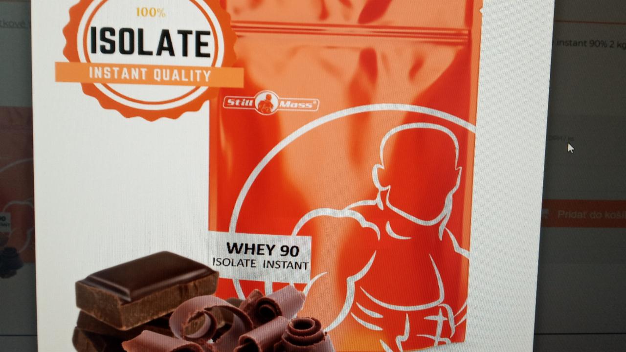 Fotografie - Whey Protein Isolate 90% Chocolate