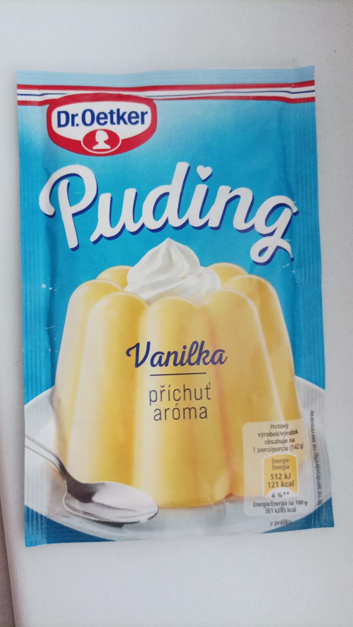 Fotografie - Puding Originál / Vanilka / bez pridania cukru