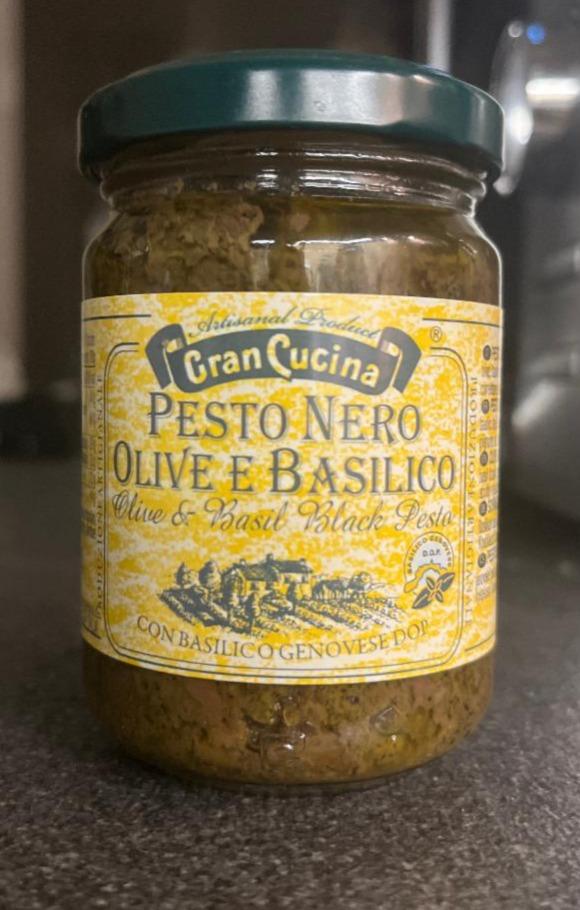 Fotografie - Pesto Nero Olive E Basilico Gran Cucina